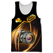 Personalized Name Camera Q4 All Over Printed Unisex Shirt