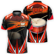 Personalized Name Drum Q10 All Over Printed Unisex Shirt