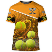 Personalized Name Tennis Q3 All Over Printed Unisex Shirt