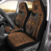 Viking Tattoo Hold on Car Seat Covers Universal Fit - Set 2