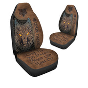 Viking Tattoo Hold on Car Seat Covers Universal Fit - Set 2