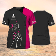 Personalized Name Nail Q1 All Over Printed Unisex Shirt