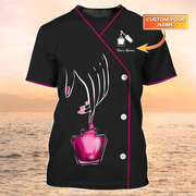 Personalized Name Nail Q4 All Over Printed Unisex Shirt