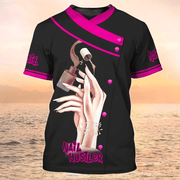 Personalized Name Nail Q9 All Over Printed Unisex Shirt