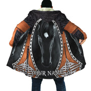 Personalized Name Horse Q4 Hooded Cloak Q170901