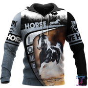 Horse Love All Over Printed Unisex Shirt