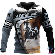 Horse Love All Over Printed Unisex Shirt