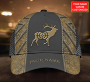 Personalized Name Deer Hunting Classic Cap AK9