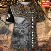 Personalized Name Deer Hunting All Over Printed Unisex Shirt - QB1