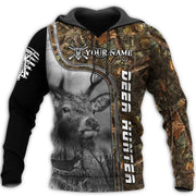Personalized Name Deer Hunting All Over Printed Unisex Shirt - QB1