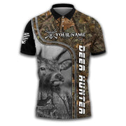 Personalized Name Deer Hunting All Over Printed Unisex Shirt - QB1