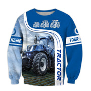 Personalized Name Tractor All Over Printed Unisex Shirt - QB2