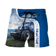 Personalized Name Tractor All Over Printed Unisex Shirt - QB2