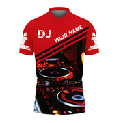 Personalized Name DJ 55 All Over Printed Unisex Shirt P230404