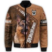 Personalized Name German Shepherd Dog 3D All Over Printed Unisex Shirt AK