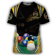 Personalized Name Billiard AK23 All Over Printed Unisex Shirt