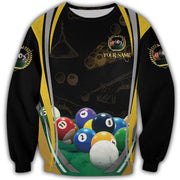 Personalized Name Billiard AK23 All Over Printed Unisex Shirt