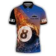 Personalized Name Billiard AK20 All Over Printed Unisex Shirt