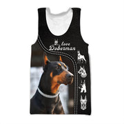 Personalized Doberman Dog All Over Printed Unisex Shirt AK