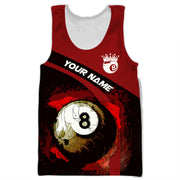 Personalized Name Billiard AK32 All Over Printed Unisex Shirt