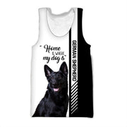 Personalized German Shepherd Dog 3D All Over Printed Unisex Shirt AK
