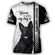 Personalized German Shepherd Dog 3D All Over Printed Unisex Shirt AK