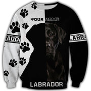 Personalized Labrador Dog 3D All Over Printed Unisex Shirt AK