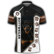 Personalized Rottweiler Dog 3D All Over Printed Unisex Shirt AK