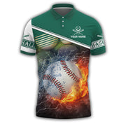 Personalized Name Baseball AK22 All Over Printed Unisex Shirt