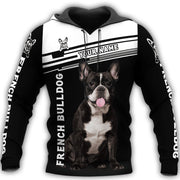 Personalized French Bulldog AK All Over Printed Unisex Shirt