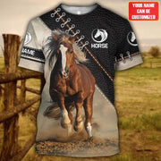 Personalized Name Horse AK61 All Over Printed Unisex Shirt