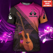 Personalized Name Guitar AK14 All Over Printed Unisex Shirt