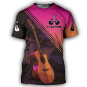 Personalized Name Guitar AK14 All Over Printed Unisex Shirt