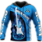 Personalized Name Guitar AK11 All Over Printed Unisex Shirt