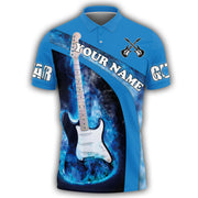Personalized Name Guitar AK11 All Over Printed Unisex Shirt