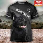 Personalized German Shepherd Dog AK32 3D All Over Printed Unisex Shirt