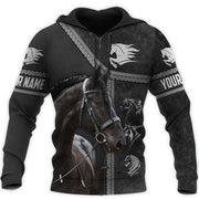 Personalized Black Horse AK24 All Over Printed Unisex Shirt
