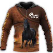 Personalized Black Horse AK26 All Over Printed Unisex Shirt