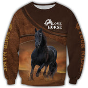 Personalized Black Horse AK26 All Over Printed Unisex Shirt