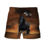 Personalized Black Horse AK26 All Over Printed Unisex Shirt