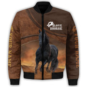 Personalized Black Horse AK26 All Over Printed Unisex Shirt