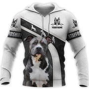 Personalized Name Staffordshire Dog AK36 3D All Over Printed Unisex Shirt