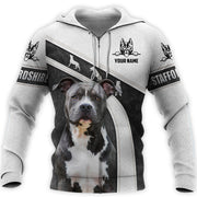 Personalized Name Staffordshire Dog AK36 3D All Over Printed Unisex Shirt