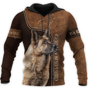 Personalized Name German Shepherd Dog AK35 3D All Over Printed Unisex Shirt