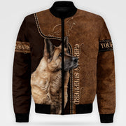 Personalized Name German Shepherd Dog AK35 3D All Over Printed Unisex Shirt