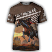 Personalized Horse AK39 All Over Printed Unisex Shirt