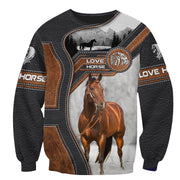 Love Horse All Over Printed Unisex Shirt