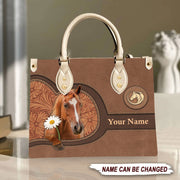 Horse Personalized Leather Handbag AK46