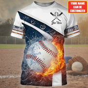 Personalized Name Baseball AK3 All Over Printed Unisex Shirt