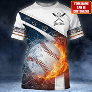 Personalized Name Baseball AK3 All Over Printed Unisex Shirt